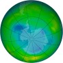 Antarctic Ozone 1986-08-25